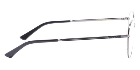 gucci gg0835o|Gucci™ GG0835O 005 50 Ruthenium Eyeglasses .